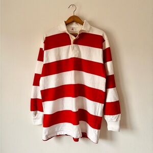 1980’s Barbarian Striped Rugby Polo Shirt